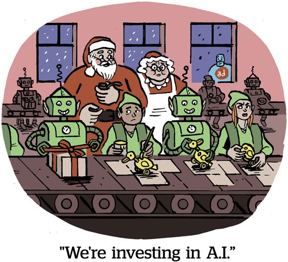 We're investing in A.I.