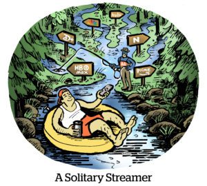 Comic: A Solitary Streamer