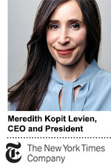 New York Times CEO Merdith Kopit Levien