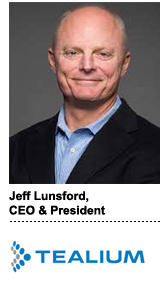 Jeff Lunsford, CEO & president, Tealium