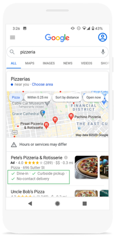 Google is rolling out ad products geared to local businesses struggling to adapt to new customer behaviors that have developed since the pandemic started.