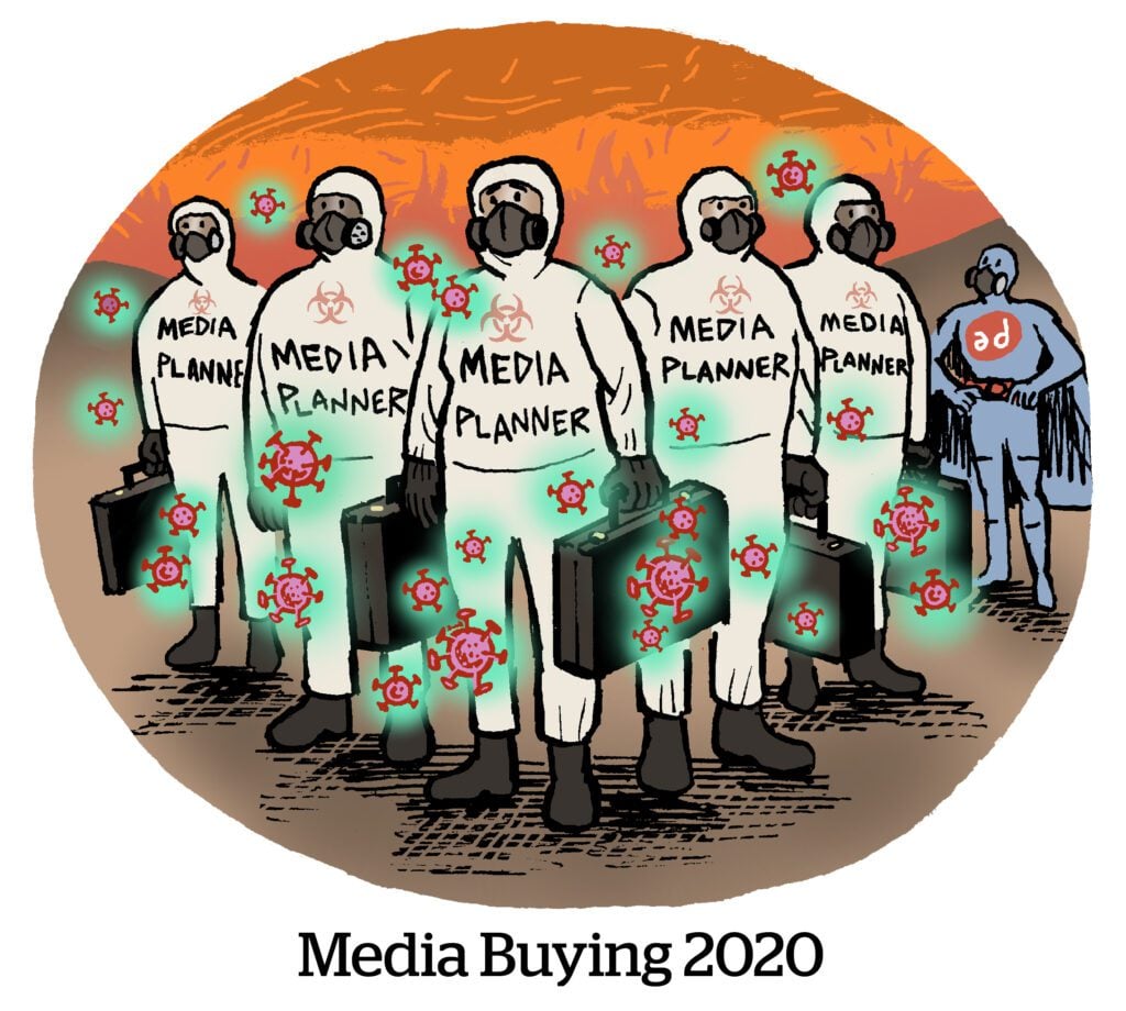 media buying comic