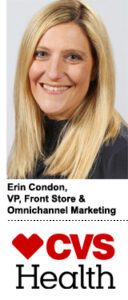 Erin Condon, VP of front store and omnichannel marketing at CVS Health