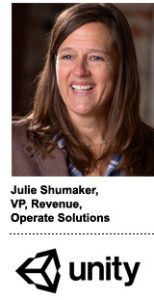 Julie Shumaker, Unity’s VP of revenue for Operate Solutions