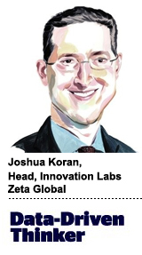 Joshua Koran, head of innovation labs, Zeta Global