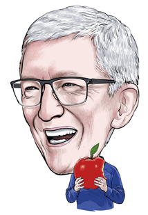 Tim Cook takes a bite out of the advertising biz.