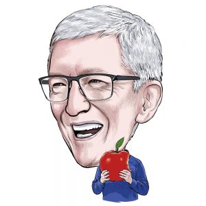 Tim Cook takes a bite out of the advertising biz.