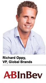 Richard Oppy, VP of global brands for Anheuser-Busch InBev