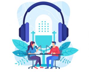 Podcast advertising is set to grow as much in the next two years as it did in the past decade.
