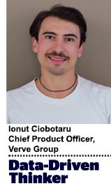 Ionut Ciobotaru, Chief Product Officer at Verve Group.