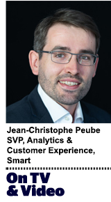 Jean-Christophe Peube, SVP, Analytics & Customer Experience Smart