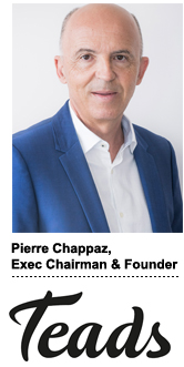 Pierre Chappaz, founder & executive chairman, Teads