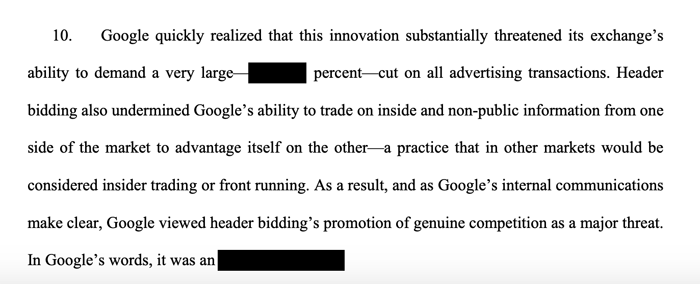 The unredacted version demonstrates how deeply worried Google was about the rise of header bidding.