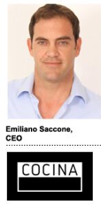 Emiliano Saccone, CEO, Cocina