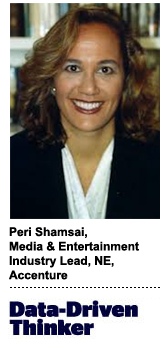 Peri Shamsai, media and entertainment industry lead, NE, Accenture