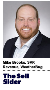 Mike Brooks, SVP of revenue, WeatherBug