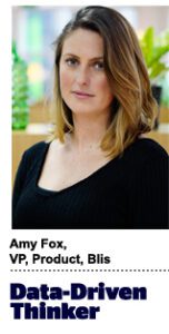 Amy Fox, VP of product, Blis