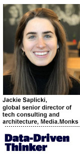 Jackie Saplicki, global senior director of tech consulting and architecture at Media.Monks