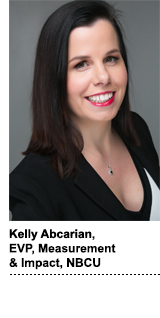 Kelly Abcarian, EVP of measurement and impact, NBCUniversal