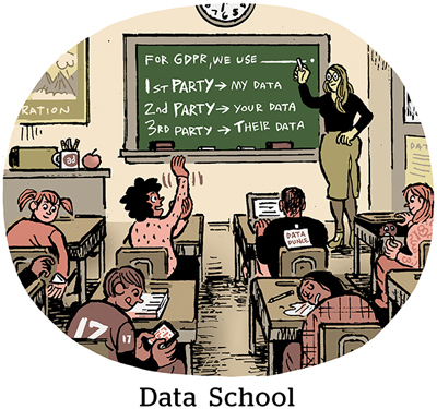 Bande Dessinée : Data School
