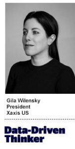 Gila Wilensky, president of Xaxis US.