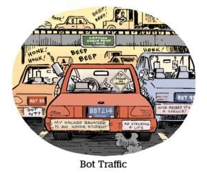 Comic: Bot Traffic