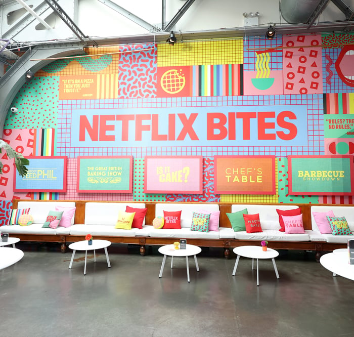 The Netflix upfront event in New York City, courtesy of Netflix.