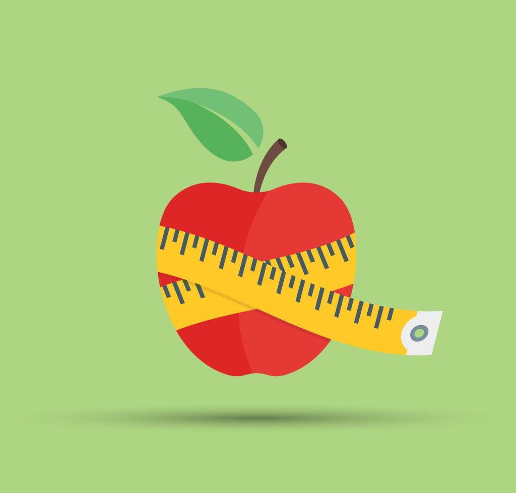 Apple measuring tape