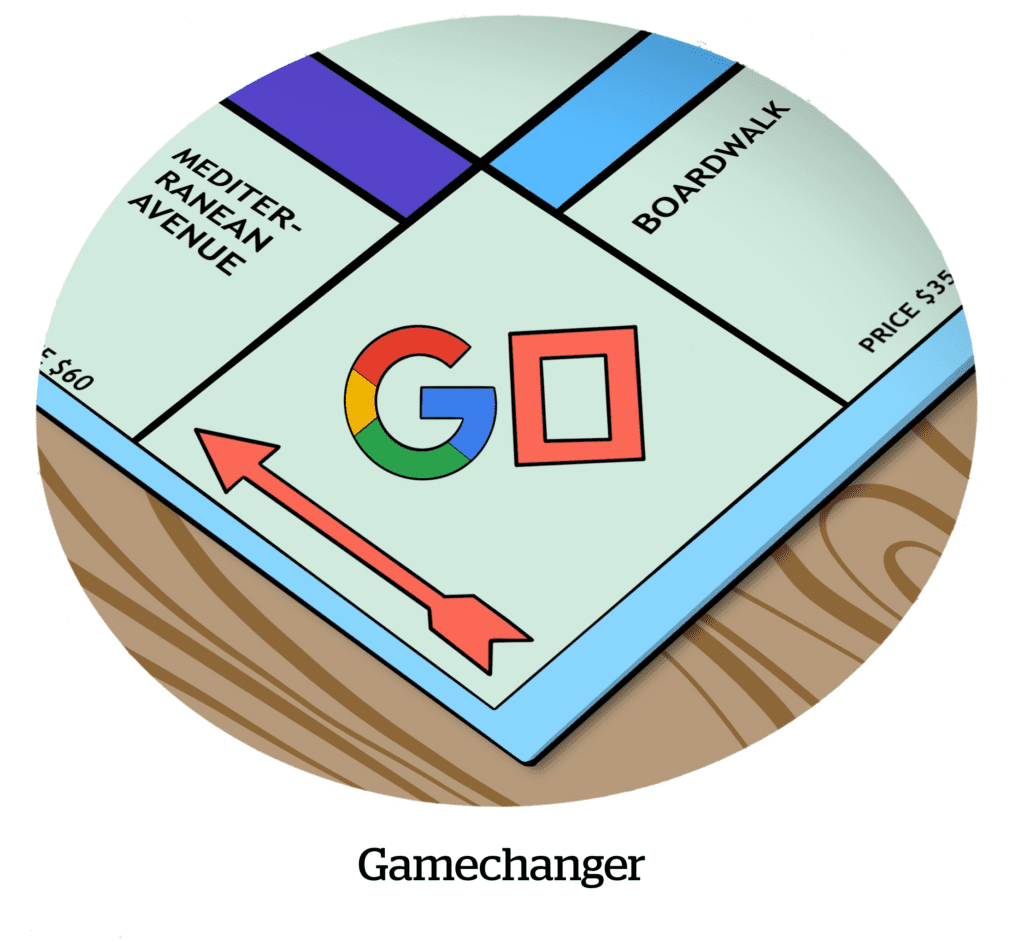 Comic: Gamechanger (Google lost the DOJ's search antitrust case)